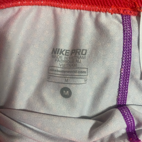 Nike Girls Dry Fit Tight Shorts - Picture 3 of 4